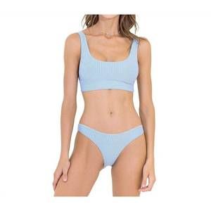 NEW MAAJI flirt thin-side bikini bottom in blue